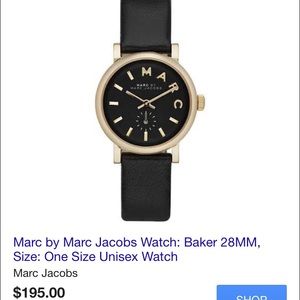 Marc By Marc Jacobs Black Watch