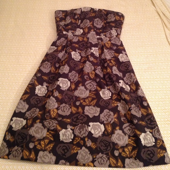 Jcrew strapless cocktail dress