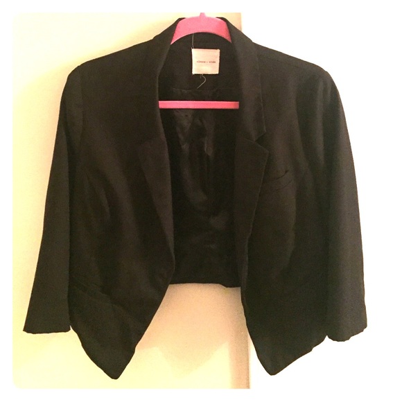 Cropped blazer