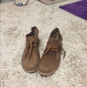 Topshop tan womens chukka boot