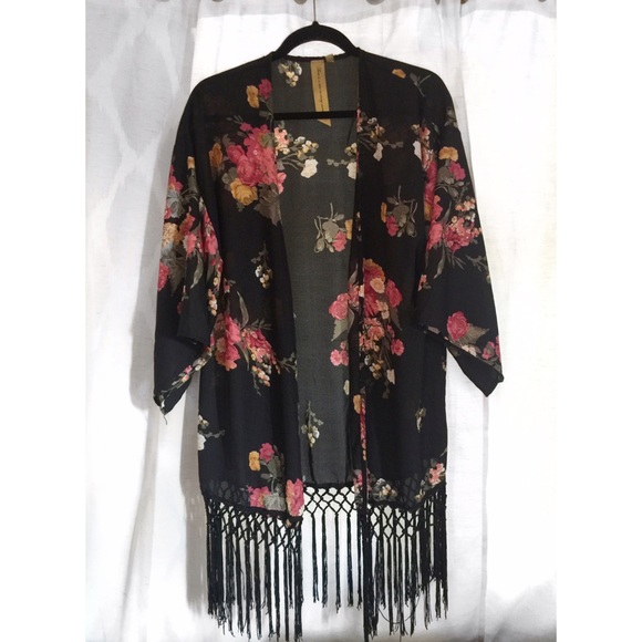 Floral kimono