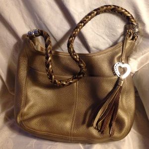 Brighton leather shoulder bag