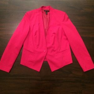INC International Concepts Pink Knit Blazer