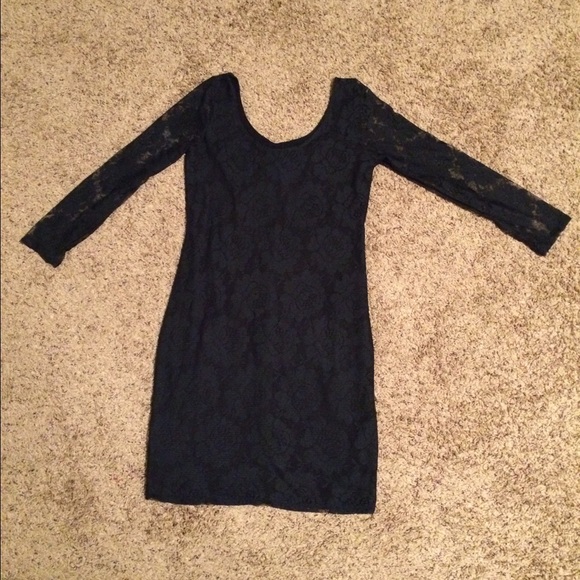 Navy Blue Hollister Dress