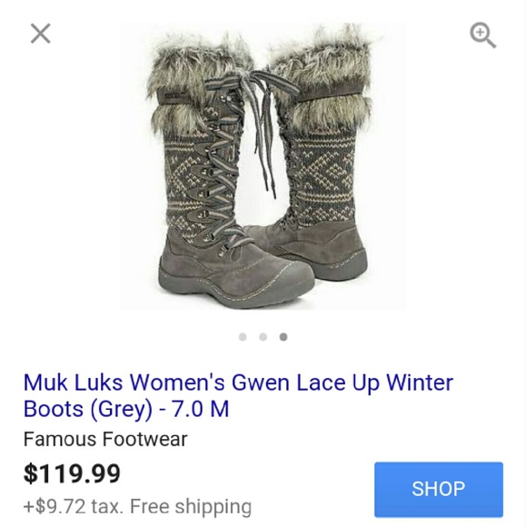 Mukluks Gwen lace up snow boot
