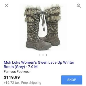 Mukluks Gwen lace up snow boot