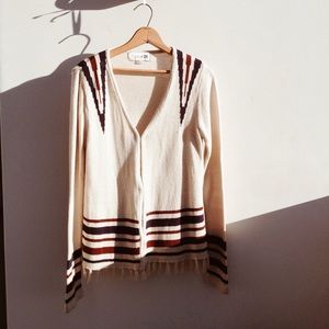 Forever 21 Fringe Cardigan