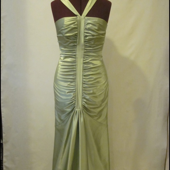 Kiwi Green Formal Dress