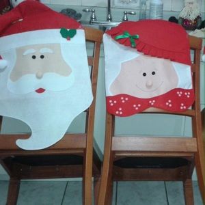 Christmas decorator chairs.