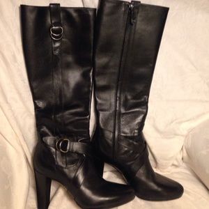 Black Cole Haan Boots