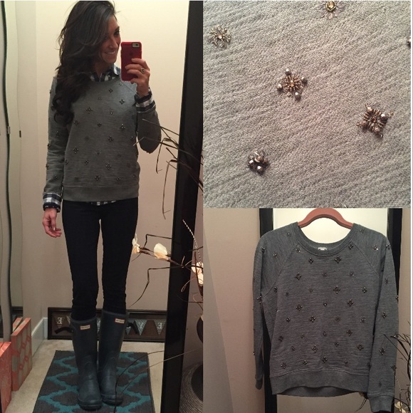 J. Crew Tops - J. Crew sweatshirt