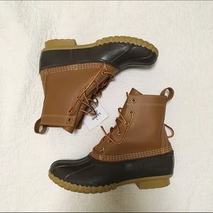 New with Tags: back-ordered L.L. Bean Duck Boots
