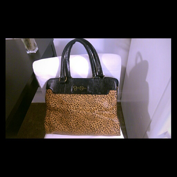 Jessica Simpson Faix Leopard tote