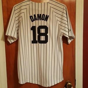 Johnny Damon New York Yankees jersey