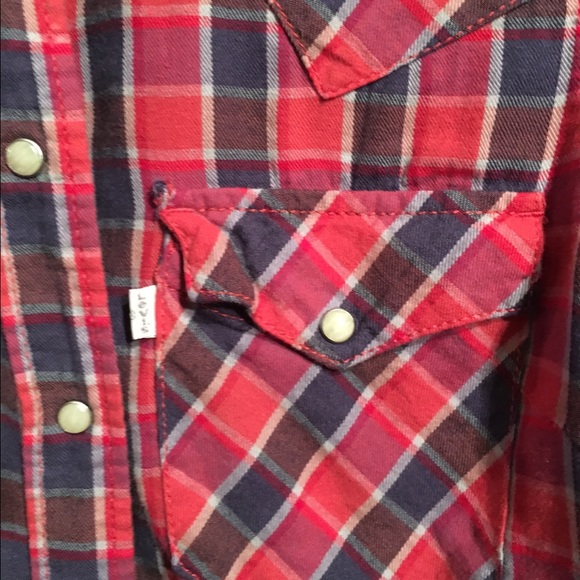 Plaid long sleeve shirt
