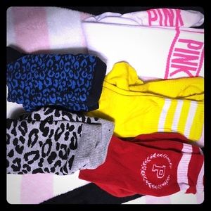 3 pairs of VS Victoria's Secret Socks