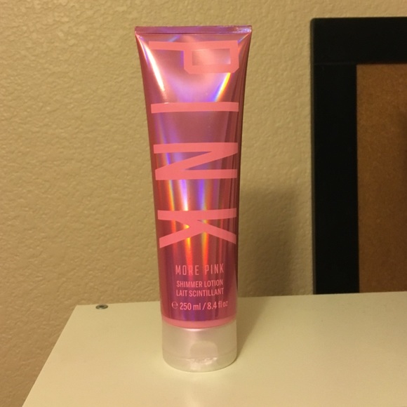 New PINK Shimmer Lotion