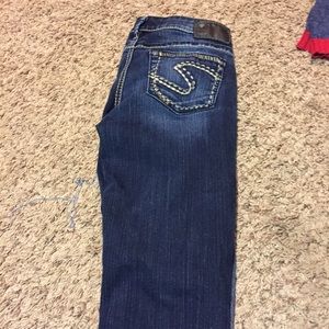 Silver jeans