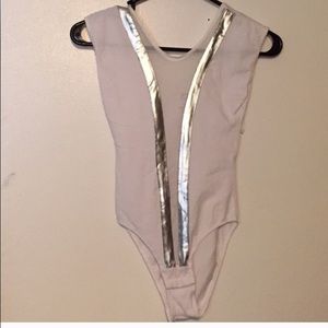 White leotard