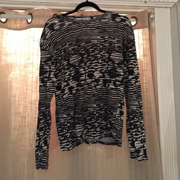 Black and white Isabel Marant x H&M shirt