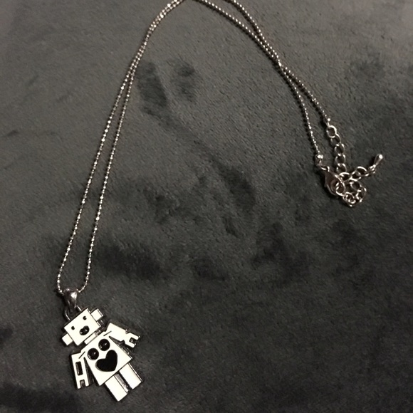 Sold Robot necklace (super cute)