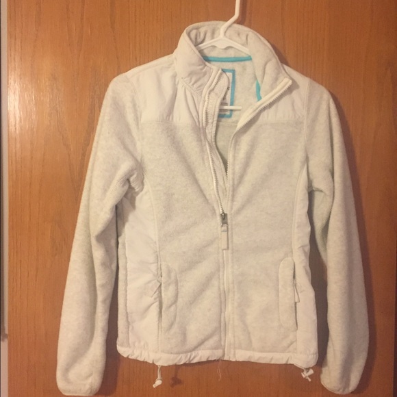 Cream fall jacket
