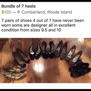 Bundle of heels