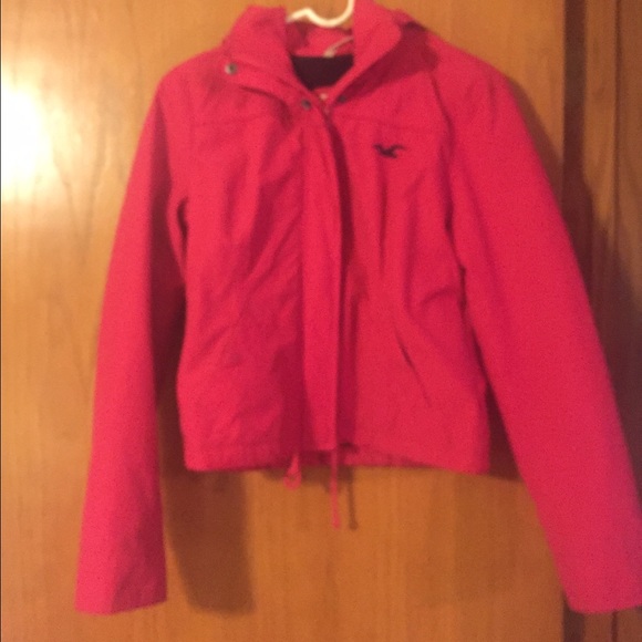 Pink winter jacket!