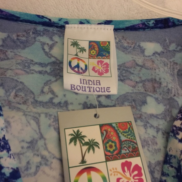 Long Blue Dress - Picture 2 of 3