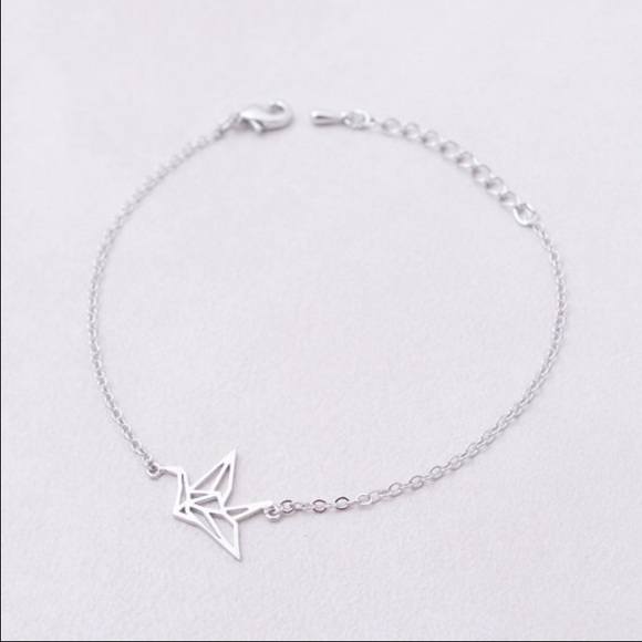 2xHP. Origami Crane Bracelet - Picture 3 of 4