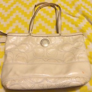 Coach tote purse