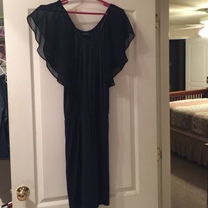 Blue Clarisse Dress from Anthropologie
