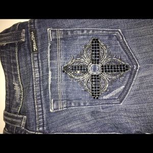 Miss Me Cross Jeans