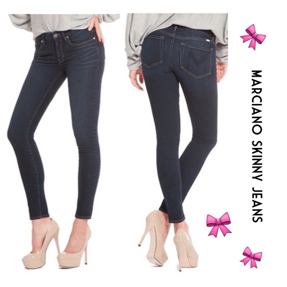 Marciano Low/Mid Rise Skinny Jeans