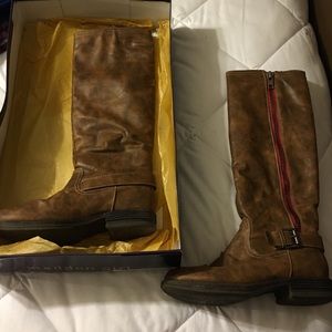 Madden Girl Brown Boots