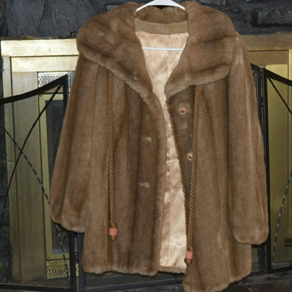 Vintage Career Originals fur coat!