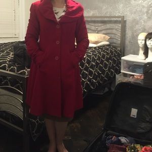 Red express coat