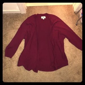 SOLD American Eagle oxblood sweater