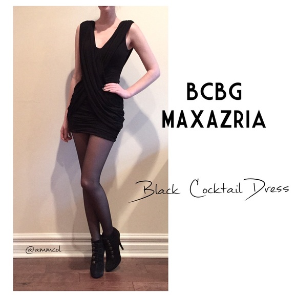 BCBG Black Cocktail Dress 🍸