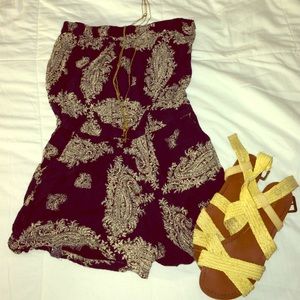 Paisley Romper