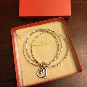 James Avery Silver Bangles