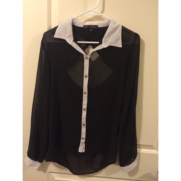 SOLD⚠️Black dress shirt
