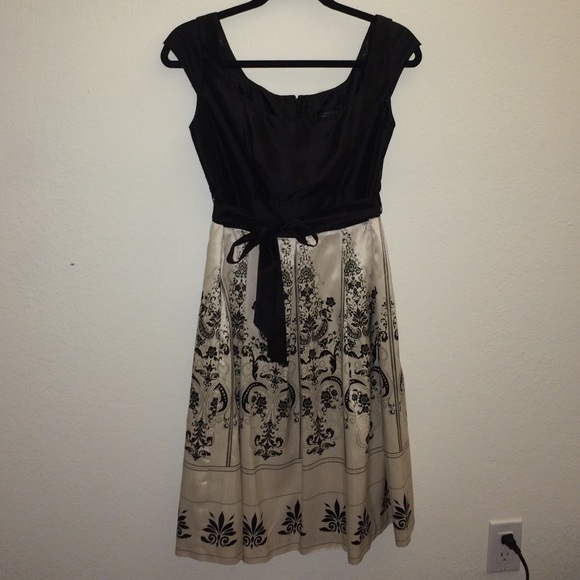 Black & White Party Dress - Picture 1 of 4