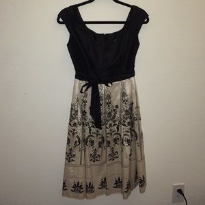 Black & White Party Dress
