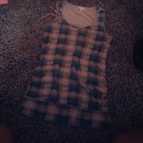 Maurices cute checkered top