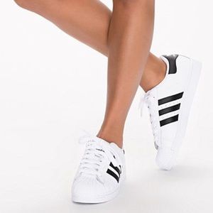 Adidas Superstars Black & White