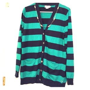 Striped Vineyard Vines Cardigan
