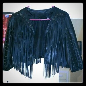 Fringe jacket