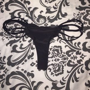 heart back bikini bottoms