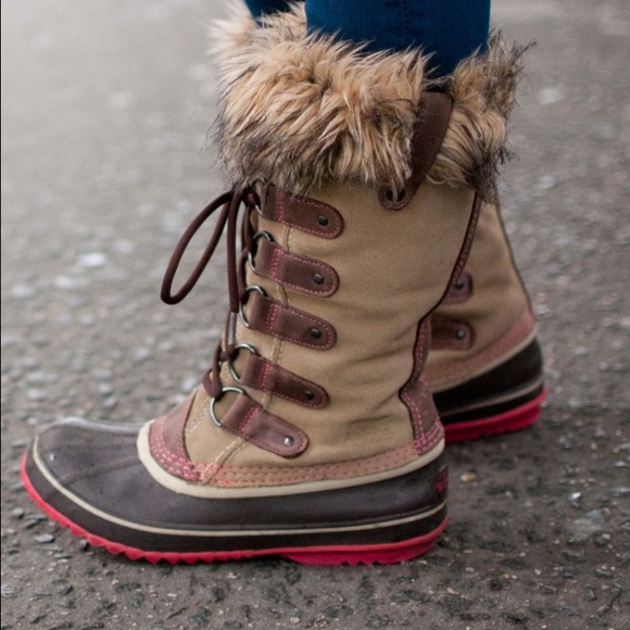 sorel joan of arctic pink